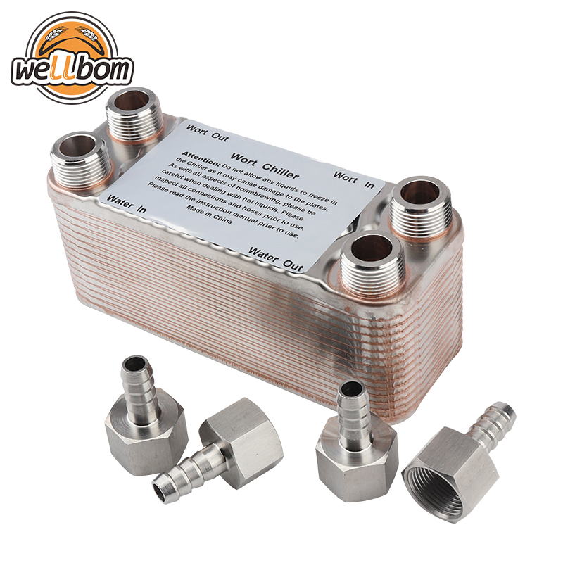 30 Plate Heat exchanger Stainless Plate Wort Chiller Brewing Chiller with Hose Barb 3/4" NPT x 13mm Barb,Tumi - The official and most comprehensive assortment of travel, business, handbags, wallets and more.